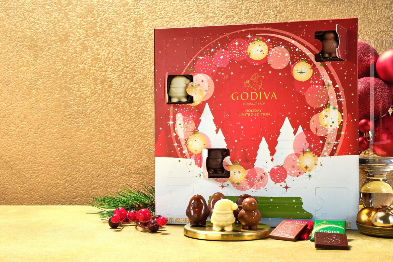 巧克力控必敗GODIVA 「聖誕倒數日曆」來了！5款期間限定「星耀巧克力」閃亮必吃