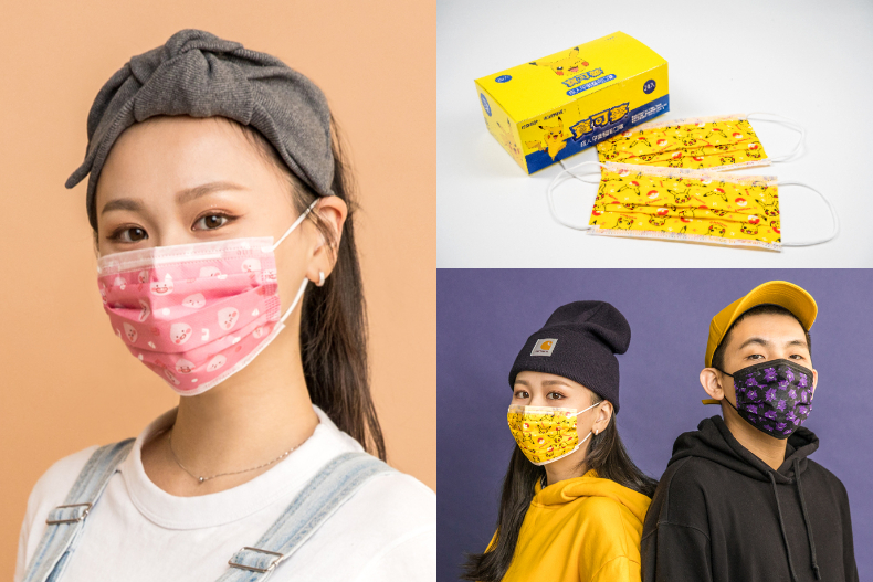 全家限定「寶可夢、KAKAO FRIENDS口罩」下週開賣!超萌皮卡丘、粉嫩桃子都要收