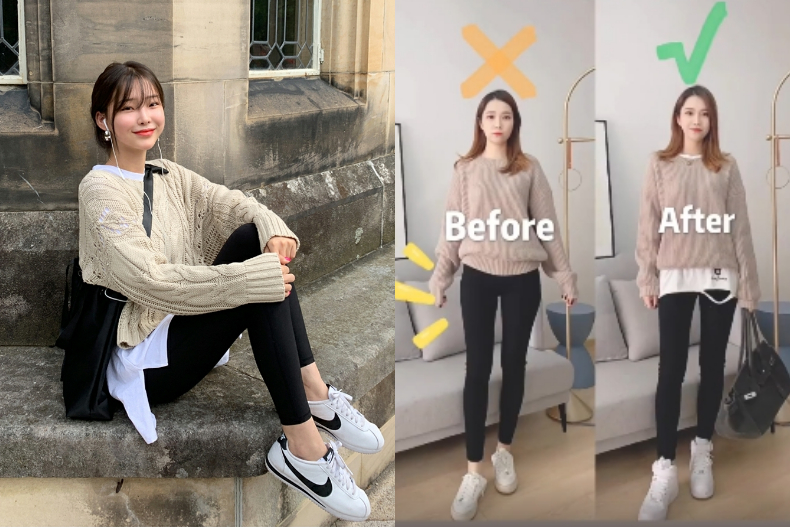 大骨盆女孩必看!小黑褲3套「遮臀穿搭」萬用公式,這細節讓你秒顯瘦又顯高