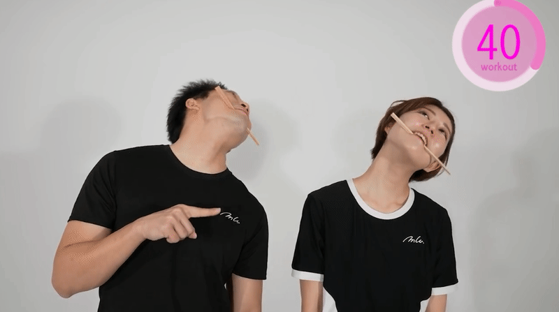 咬住！零技巧筷子瘦臉操，每天10分鐘矯正不對稱大小臉