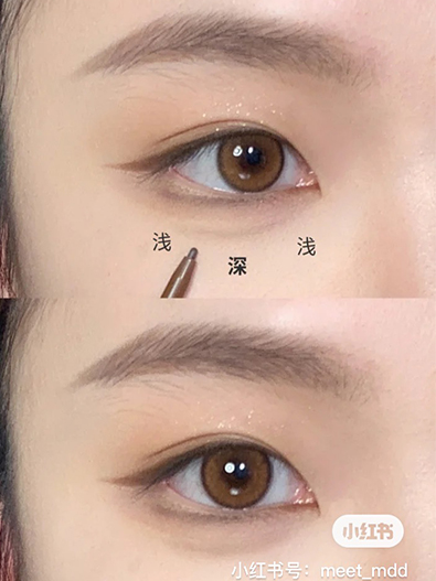 放大雙眼3秘訣！新手零失敗「下眼瞼妝」，單眼皮及內雙都能秒變撒嬌電眼