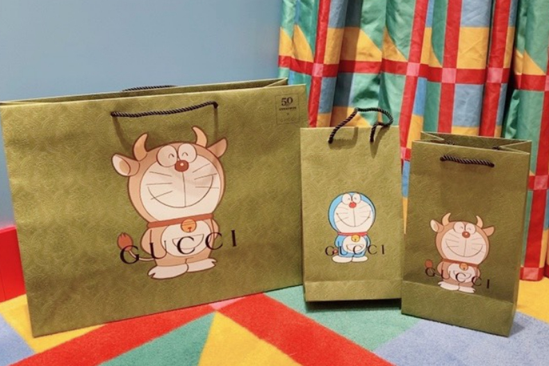 GUCCI聯名款二手市場炒到1300元！盤點5款超搶手「精品紙袋」，你蒐集到了嗎