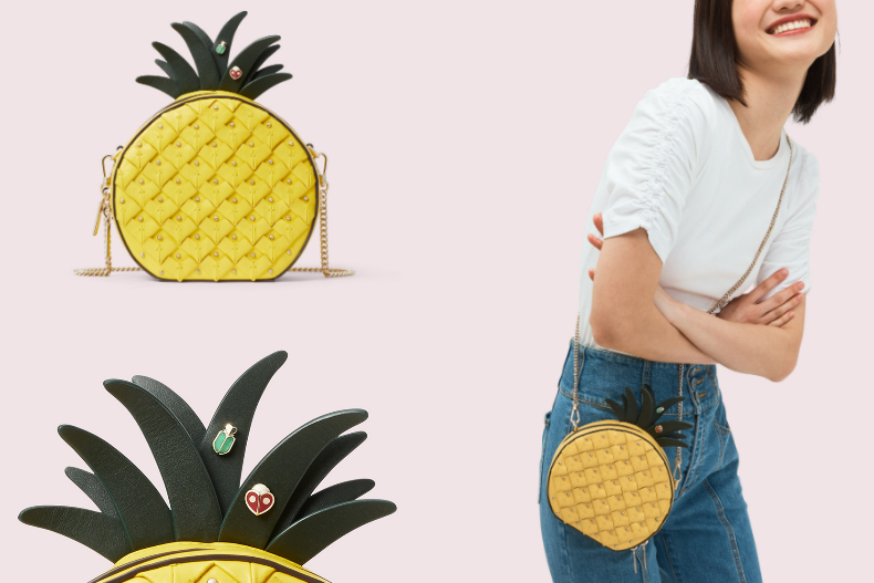 就是要「挺鳳梨」！特搜「鳳梨」時尚單品：Q萌小廢包、性感晚禮服超吸睛
