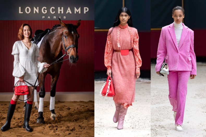FotoJet (3) - FotoJet (3).jpg 在馬場裡看秀!LONGCHAMP 2021秋冬時裝秀登場,陳庭妮:這雙靴子美到想收