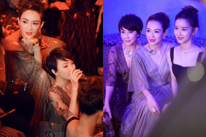 VS - VS.jpg 氣場太強大了!劉嘉玲、章子怡「深V禮服」同框看秀,網讚:她靠「這點」取勝