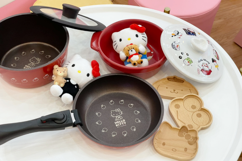 純白青春系「Kitty電鍋」一定要收！全國電子Ｘ三麗鷗首間聯名店，獨家提袋、口罩只送不賣