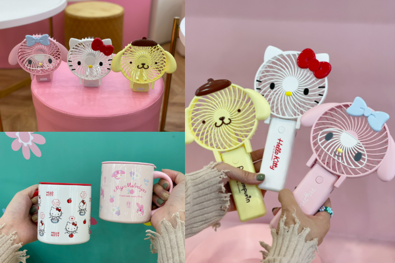 純白青春系「Kitty電鍋」一定要收！全國電子Ｘ三麗鷗首間聯名店，獨家提袋、口罩只送不賣