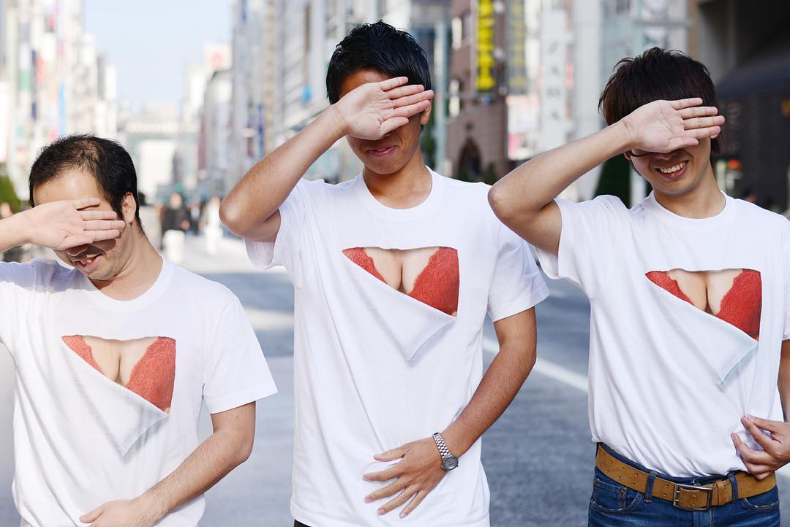 穿上秒獲豐乳＋腹肌！日推「濕身比基尼T恤」，到底誰敢穿上街啦～