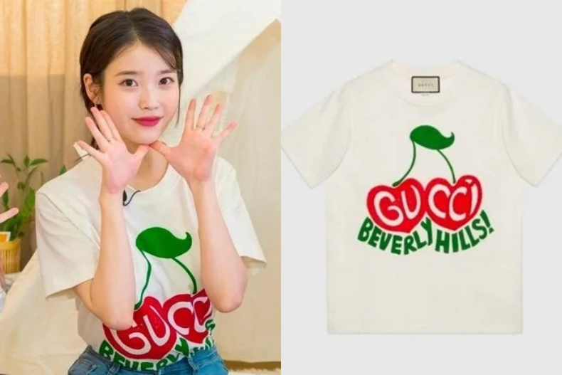 要可以出門了!IU、陳庭妮都在穿「精品白T」推薦:GUCCI、CELINE 、川久保玲要選誰
