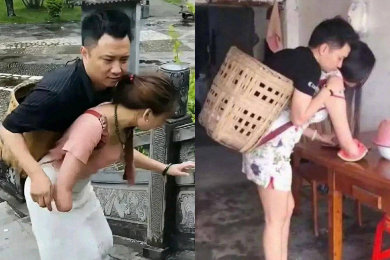 FotoJet (28) - FotoJet (28).jpg 沒腿也能劈腿!抖音網紅「連體夫妻」爆離婚,渣夫出軌認愛女粉絲遭網友罵翻