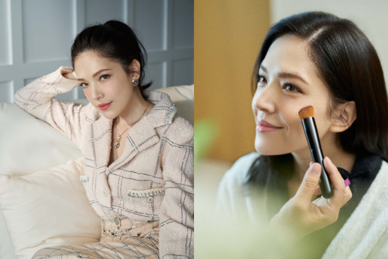 法式美肌很簡單！許瑋甯的女神妝秘訣大公開，腮紅用在「這裡」是好氣色關鍵