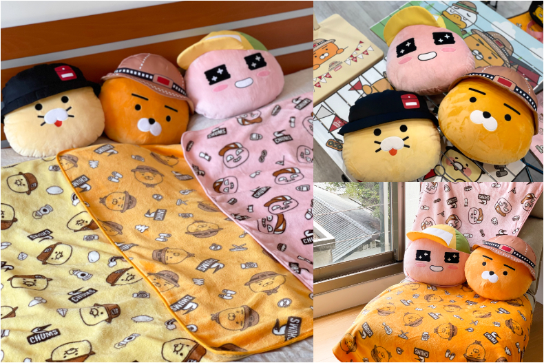 「粉嫩啵啵桃包」可愛爆擊！小七推31款Kakao Friends超萌週邊，快收萊恩抱枕、春植靠墊