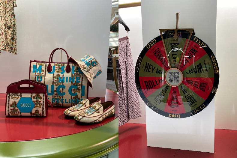 GUCCI 100周年主題快閃店快衝！絕美雙G包包、復古轉盤裝置３大亮點重點整理奉上