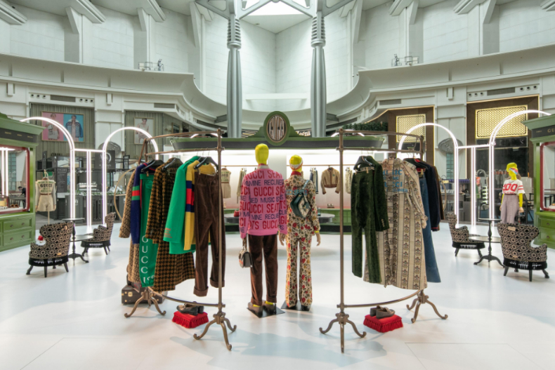 GUCCI 100周年主題快閃店快衝！絕美雙G包包、復古轉盤裝置３大亮點重點整理奉上