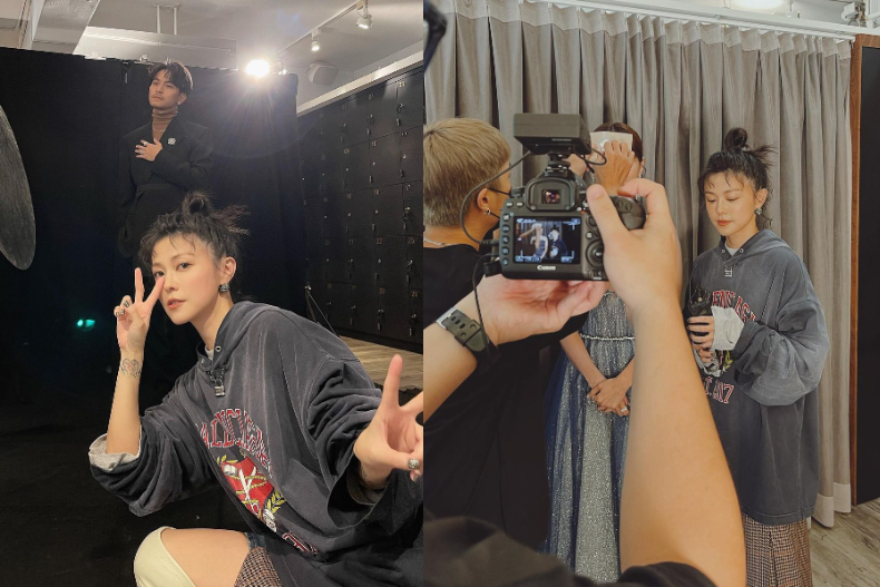 金鐘56／後台直擊！邱美寧親解「紅毯造型」：林予晞化身銀河公主、楊銘威褲腳藏亮點