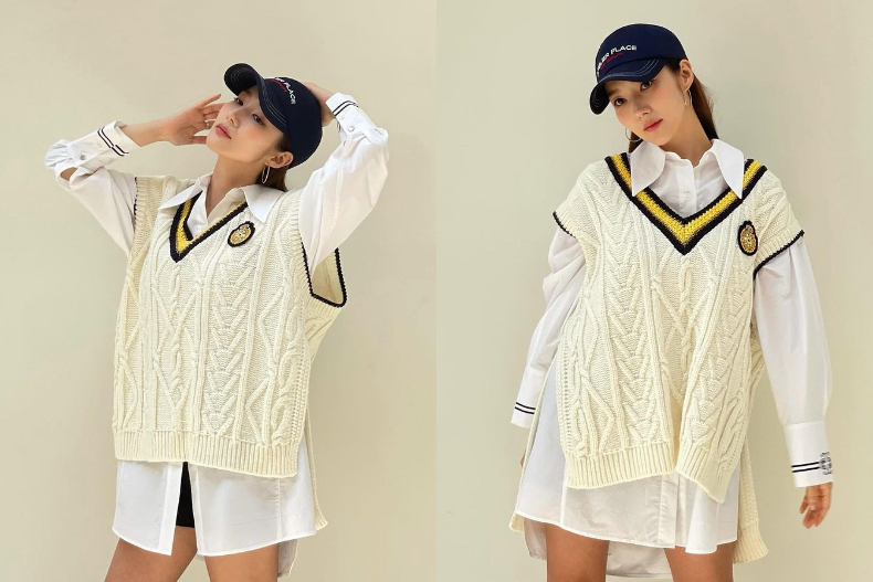 FotoJet (3) - FotoJet (3).jpg 棒球帽怎麼戴才好看?Jennie「小狐狸」球帽超可愛,3種搭法「圓臉妹」快跟上