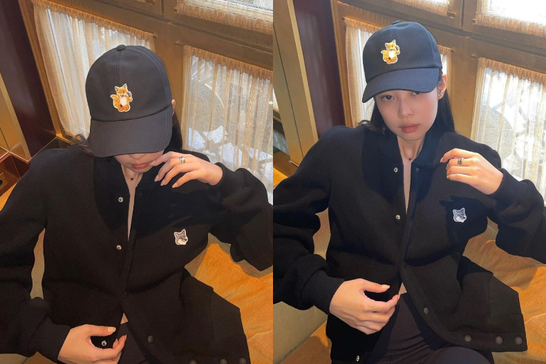 FotoJet (2) - FotoJet (2).jpg 棒球帽怎麼戴才好看?Jennie「小狐狸」球帽超可愛,3種搭法「圓臉妹」快跟上