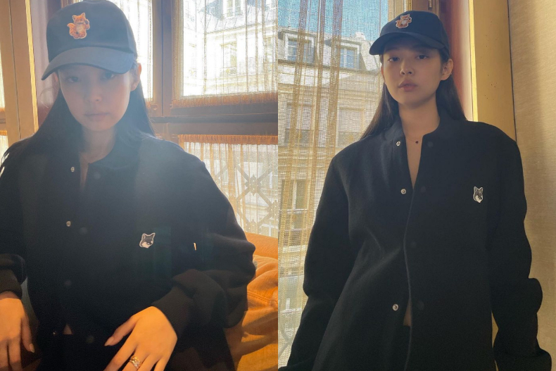 FotoJet - FotoJet.jpg 棒球帽怎麼戴才好看?Jennie「小狐狸」球帽超可愛,3種搭法「圓臉妹」快跟上
