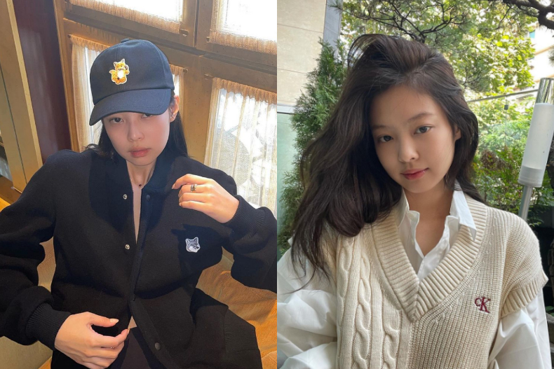 棒球帽怎麼戴才好看?Jennie「小狐狸」球帽超可愛,3種搭法「圓臉妹」快跟上