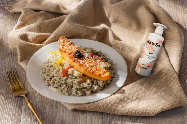 ▲ 美威鮭魚加碼贈麝香乳液
