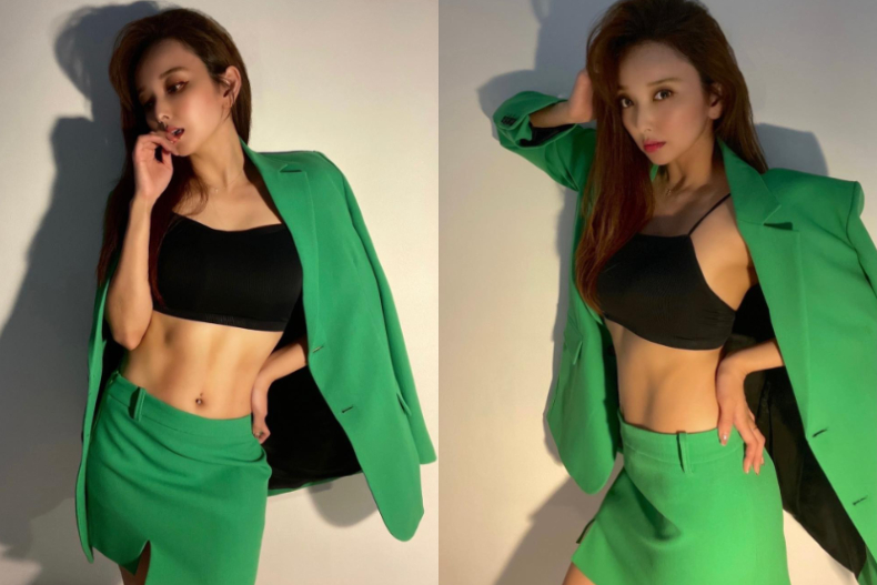 39歲愛紗曬超狂「川字腹肌」連林心如都看傻!大方分享瘦身法:這是送自己的生日禮物