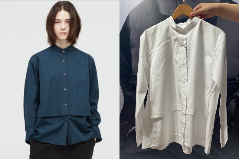 ▲+J SUPIMA COTTON 襯衫式外套 ，NT.1,490
