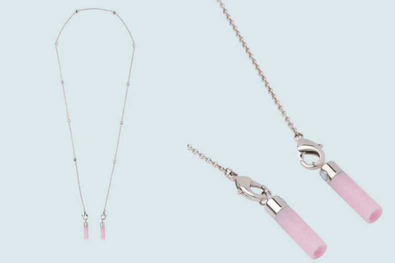 ▲MIUMIU AIRPODS及AIRPODS PRO鏈條，NT.12,500