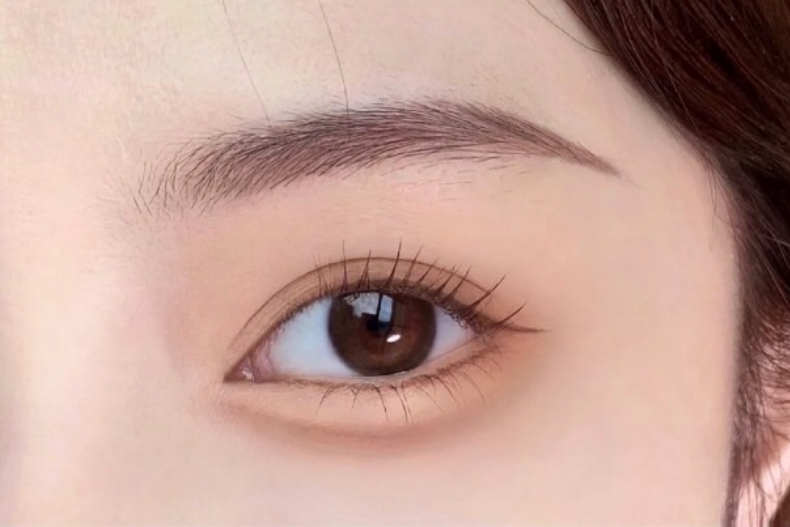 ▲白開水妝的靈魂關鍵「臥蠶」