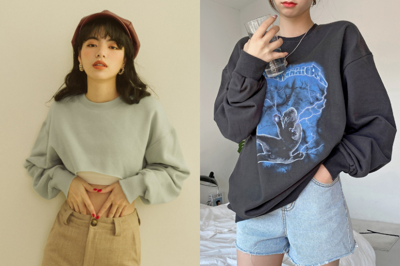 ▲2021冬季大學T流行趨勢