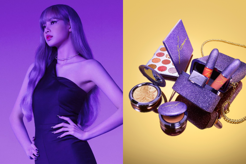 ▲M.A.C代言人LISA推出限量聯名彩妝系列