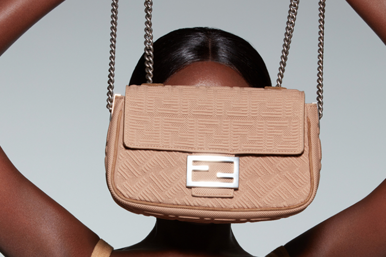 ▲FENDI x SKIMS中長BAGUETTE手袋，NT.95,000。