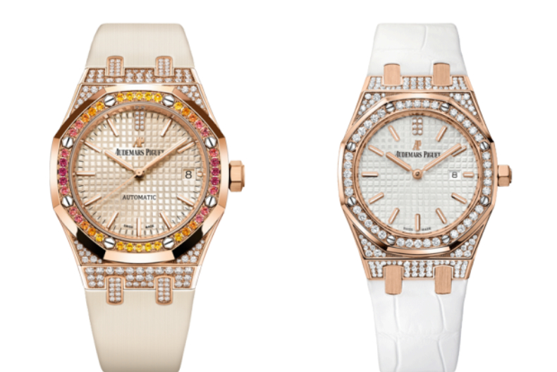 ▲曾馨瑩Audemars Piguet皇家橡樹腕錶