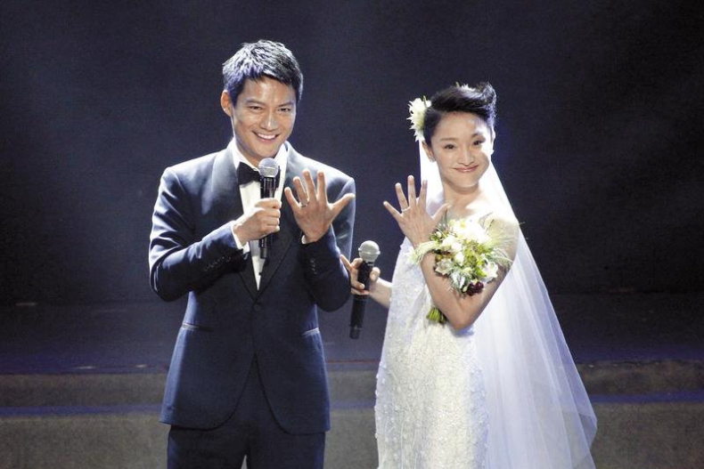 ▲周迅、高聖遠結婚6年因「生孩子問題」頻傳婚變