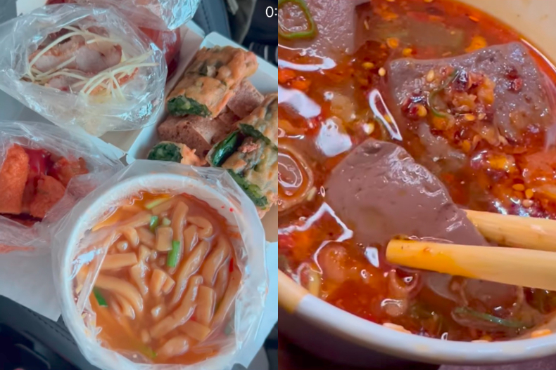 ▲謝金燕分享台中小吃，有隱藏美食大麵羹