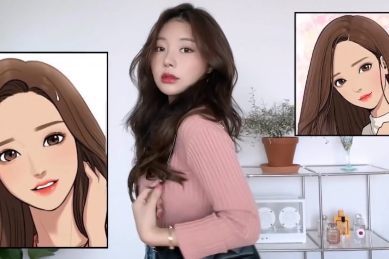 FotoJet (17) - FotoJet (17).jpg ▲化妝前後極反差就像《女神降臨》的女主角