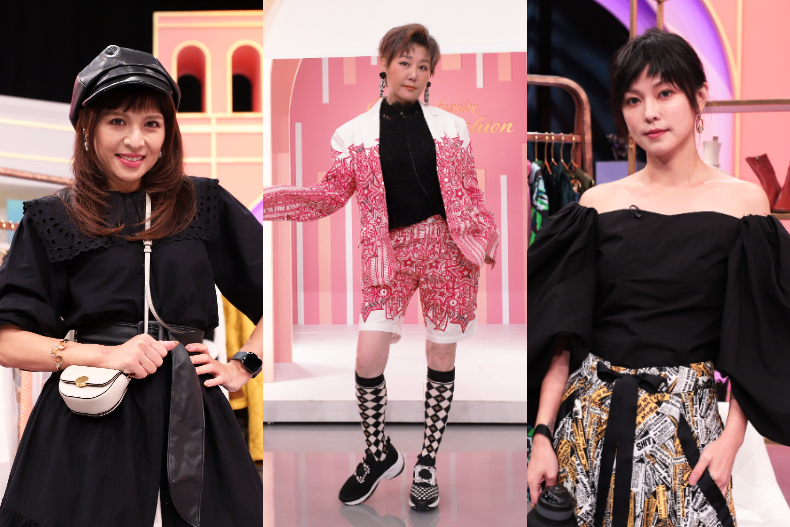 ▲女大主持人及達人：林葉亭、藍心湄、邱美寧