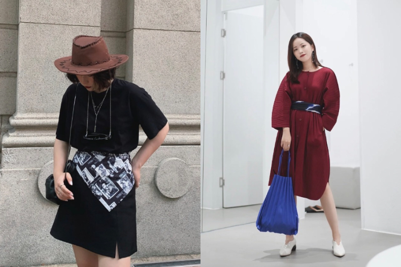 FotoJet (1) - FotoJet (1).jpg ▲絲巾綁在腰際替造型加分