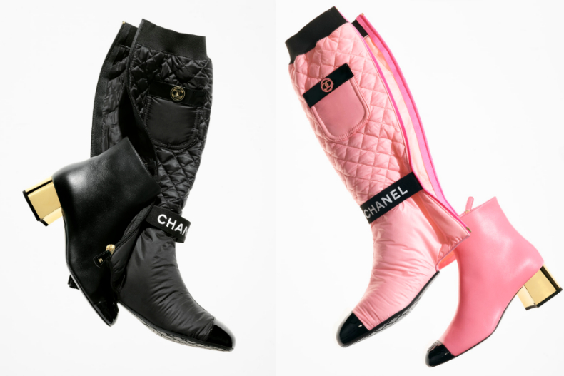 ▲CHANEL 長靴，NT.74,500