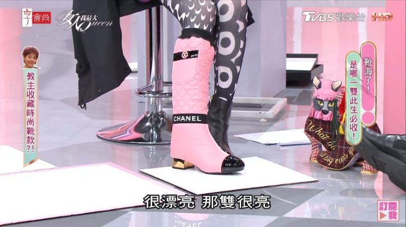 ▲CHANEL 長靴，NT.74,500