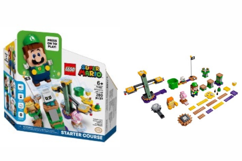 ▲樂高Luigi Starter set