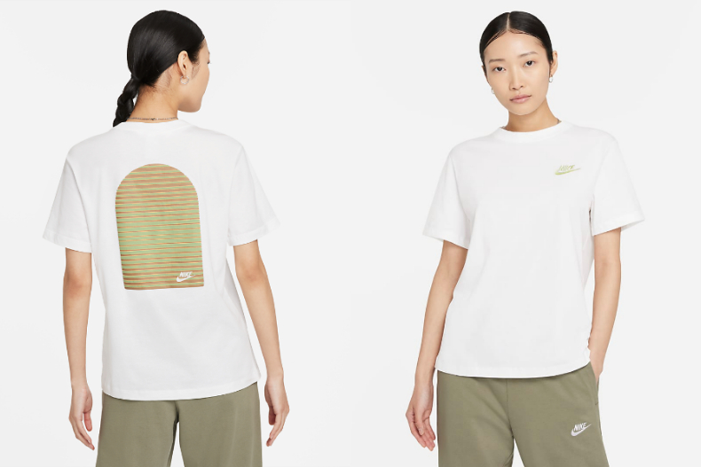 ▲Sportswear Essential 女款寬版短袖上衣，NT.1,080→NT.919