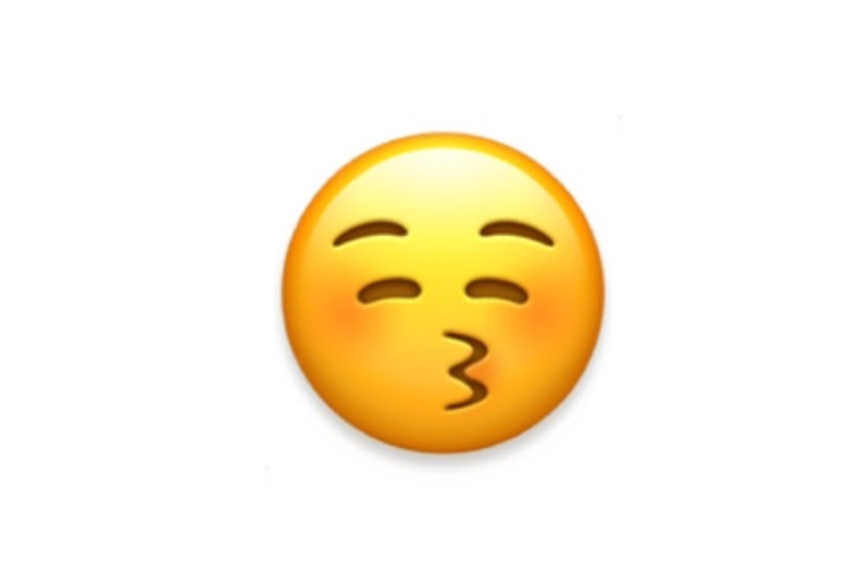 ▲嘟嘴emoji