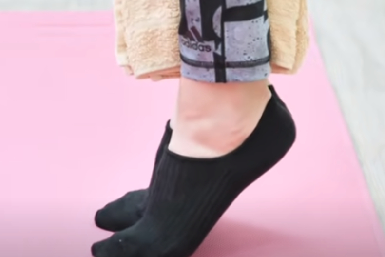 ▲進階版踮腳尖瘦身法