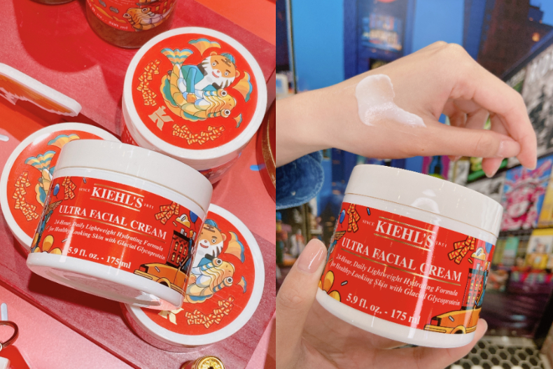 ▲Kiehl's新年限量版冰河醣蛋白保濕霜 NT.3,080