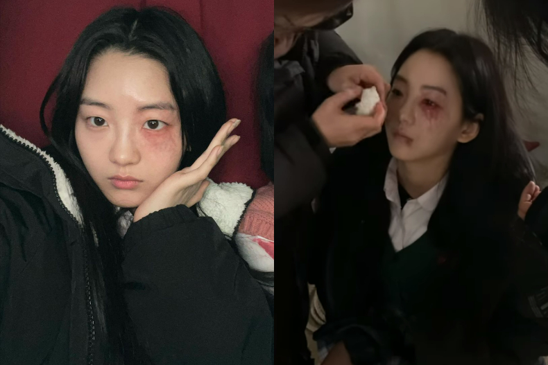 FotoJet (2) - FotoJet (2).jpg ▲張怡賢分享「殭屍妝」過程