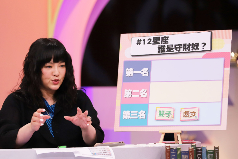 ▲唐綺陽解析12星座誰是守財奴?