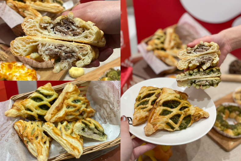 ▲2款北海道進口酥派內餡飽滿