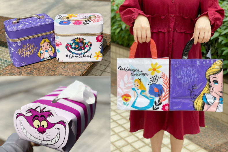 7-11集點「愛麗絲夢遊仙境」美到哭!夢幻化妝箱、手提袋、妙妙貓面紙套10款周邊快收藏