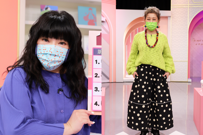 ▲女大主持人及達人老師(由左至右):唐綺陽、藍心湄