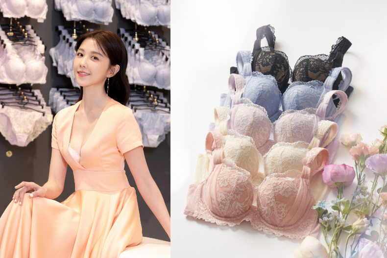 ▲PEACH JOHN 女神光芒舒柔肩帶托高軟鋼圈內衣，NT.1,290